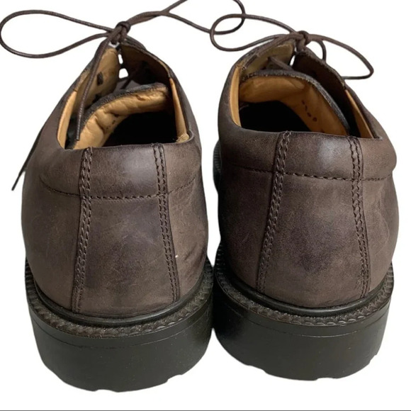Clark’s Men’s Active Air Brown Leather Lace Up Oxford Shoe  Sz 7.5 Waterproof - Picture 4 of 13